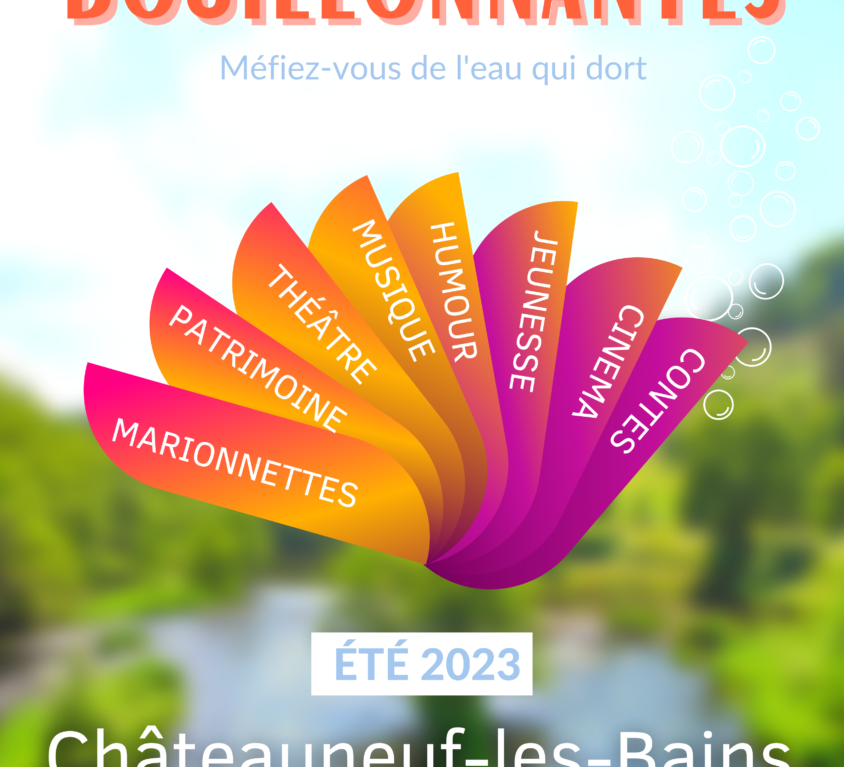 Affiche bouillonnantes 2023