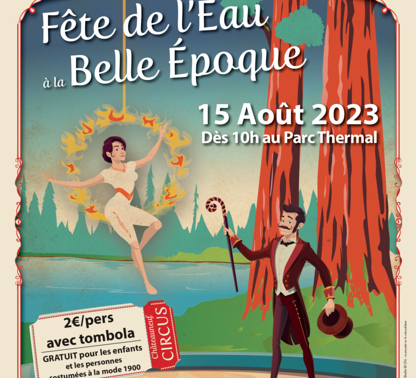 Affiche fête de l'eau 2023