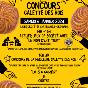 Affiche Galette Jeux